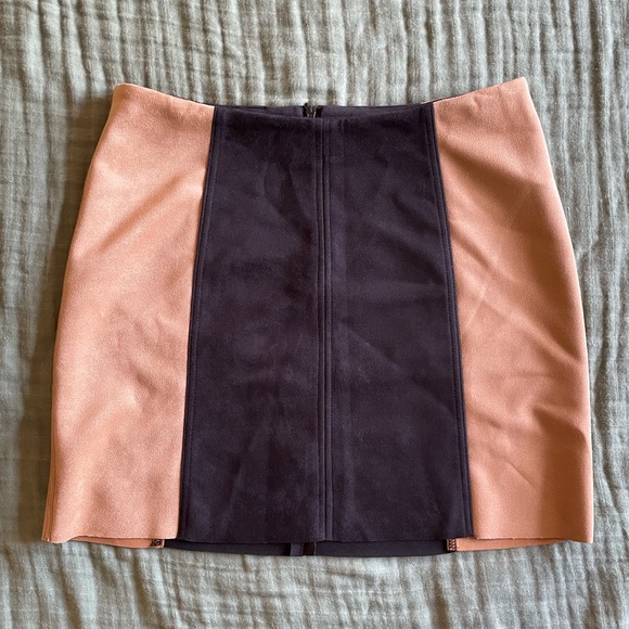 Faux Suede Skirt - Picture 1 of 4